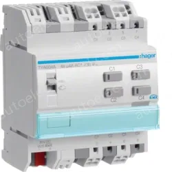 Output module 6x 4A /230V~, KNX