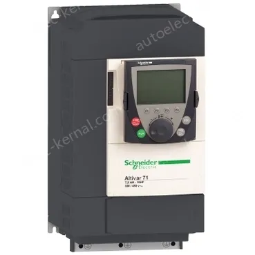 Variable Speed Drives Discontinued AC Drives Altivar 71 Variable Frequency Drives VFD ATV71HU75N4 variable speed drive ATV71 - 7.5kW-10HP - 480V - EMC filter-graphic terminal
