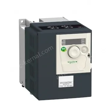 ATV312H055N4 Variable speed drive, ATV312, 0.55kW, 0.75hp, 323..550V, 3 phase supply, 1.9A, CANopen, Modbus