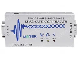 UOTEK Industrial RS-232 to RS-485/422 Converter with Isolation