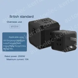 M10EW British Black Rubik's Cube