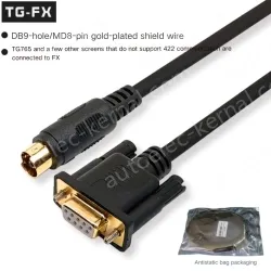 2M bagged TG-FX gold-plated connector RS232 communication