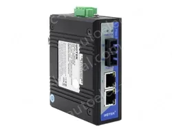 UOTEK 2 Base-T Ethernet ports,1 Base- X optical port network fiber transceiver
