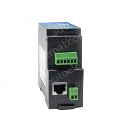DIN rail type 4 serial port server