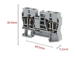 ST10 Terminal Blocks Rail Spring Type 10 Square Cage Terminal Blocks Terminal Blocks