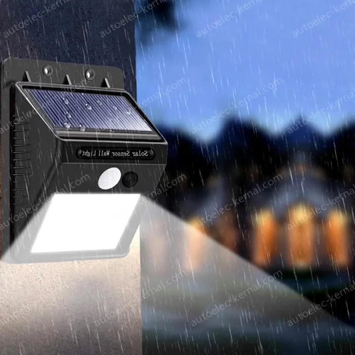 Multi functional, wall mounted Detachable solar LED wall light