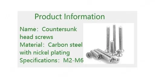 Electronic screws M1.2*6