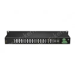 [full gigabit 28 port] managed industrial switch 24 RJ45 ports