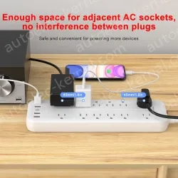 New Design 12 AC Outlets Surge Protector Power Strip