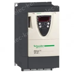 Variable Speed Drives Discontinued AC Drives Altivar 71 Variable Frequency Drives VFD ATV71HU40N4Z Variable speed drive, ATV71, 4kW, 5HP, 380 to 480V, 54.5dB, EMC filter, without graphic terminal, CANopen, Modbus, wear part