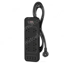 New design 8 AC Outlets Power Strip