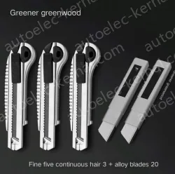 3 high-quality five consecutive shots + 25 alloy blades
