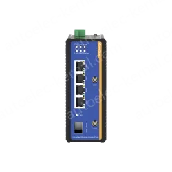 1 Port Gigabit SFP + 4 Ports Gigabit RJ45 Din-Rail Dual Band Wi-Fi6 Wireless Router