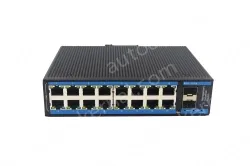 16-port 10/100BASE-TX+2G SFP Managed Industrial Switch