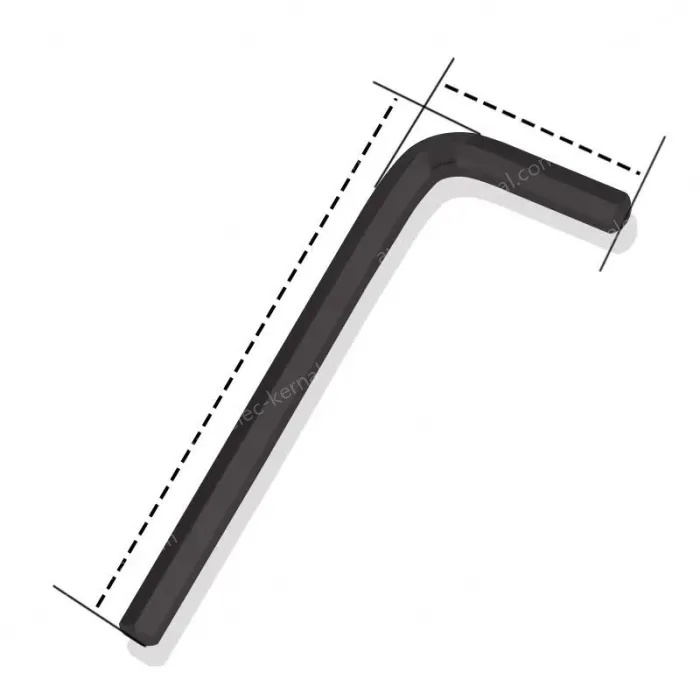 Black 8.0mm (short) - 2pcs