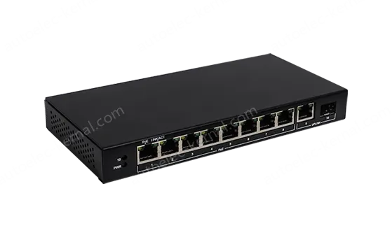 10-Port gigabit PoE switch