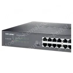 18 10/100/1000Base-T RJ45 ports Full Gigabit Ethernet PoE switch