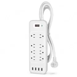 New design 8 AC Outlets Power Strip