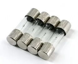 6*30mm T8A Glass slow break with solder balls