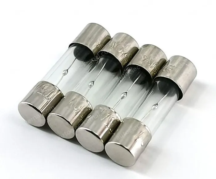 6*30mm T8A Glass slow break with solder balls