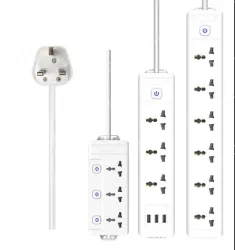 Single 4-plug USB 1.8m