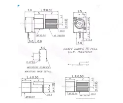 PWM DC motor governor 3V-90V speed regulation module
