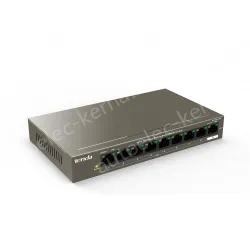 9-Port 10/100Mbps Desktop Switch With 8-Port PoE