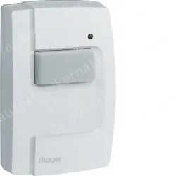 RF external single push button wall mounted