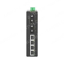 2 Ports 100M F(x) + 4 Ports 10/100M T(x) Din-Rail Unmanaged Industrial Ethernet Switch