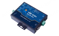 An industrial router with serial port