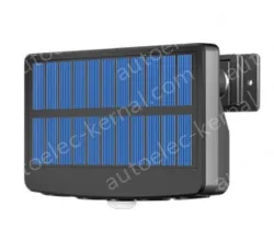 Detachable solar LED wall light