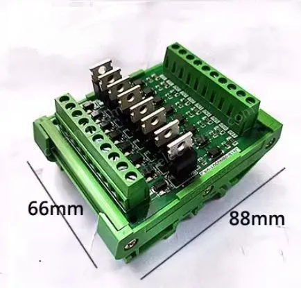 PLC amplification board output NPN input is 3.5V-5V 8-way