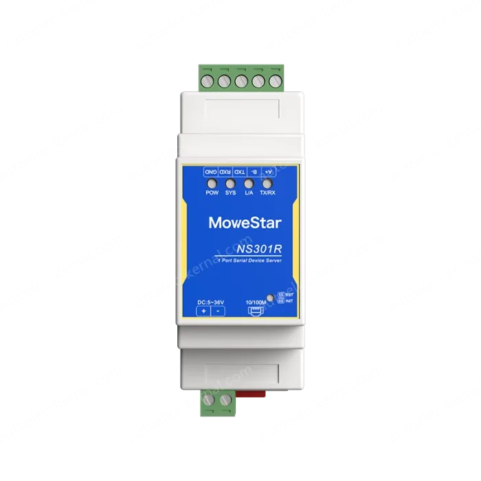 1 Port RS232/485 Serial to 100M Ethernet Server