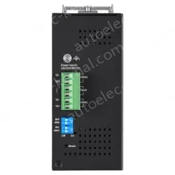 Layer 2 management of ring network industrial boost PoE switches