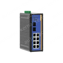 10 Ports Full Gigabit Layer 2 Managed DIN RAIL Industrial Ethernet PoE Switch