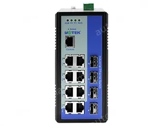 UOTEK 12-Port Full Gigabit Managed Ethernet Switch