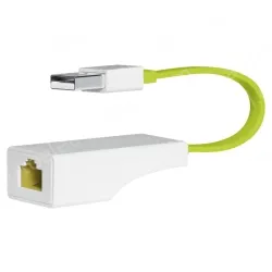 USB 2.0 to 100M Ethernet adapter Green