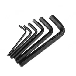 Nickel plated 8mm 2pcs flat head