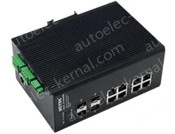 UOTEK 8G+4G Full Gigabit Managed Ethernet Switch