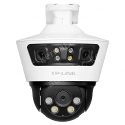 Panoramic stitching trinocular outdoor gunball linkage camera