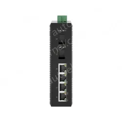 2 Ports Gigabit SFP + 4 Ports Gigabit PoE RJ45 Din-Rail Unmanaged Industrial PoE Switch