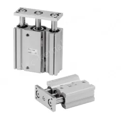 Compact Guide Cylinder MGQ Series ø12, ø16, ø20, ø25, ø32, ø40, ø50, ø63, ø80, ø100