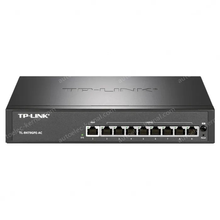 1WAN port,8 LAN ports PoE· AC all-in-one Gigabit VPN router