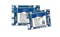 Dual-network port 4G wireless router module