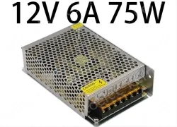 DC switching power supply, LED light strip light box monitoring special transformer 12V 6A 75W