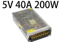 DC switching power supply, LED light strip light box monitoring special transformer 5V 40A 200W