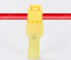 T3 yellow 2-4 square cord-T-type no-break wire terminal