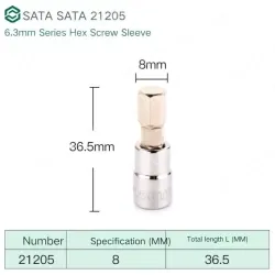 Xiaofei 8mm with a total length of 36.5mm-21205