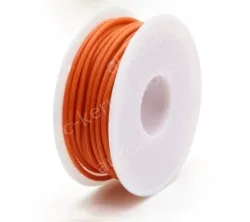 Silicone high temperature cable 30AWG Orange