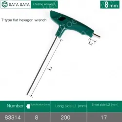 83314/8mm - Flat Head